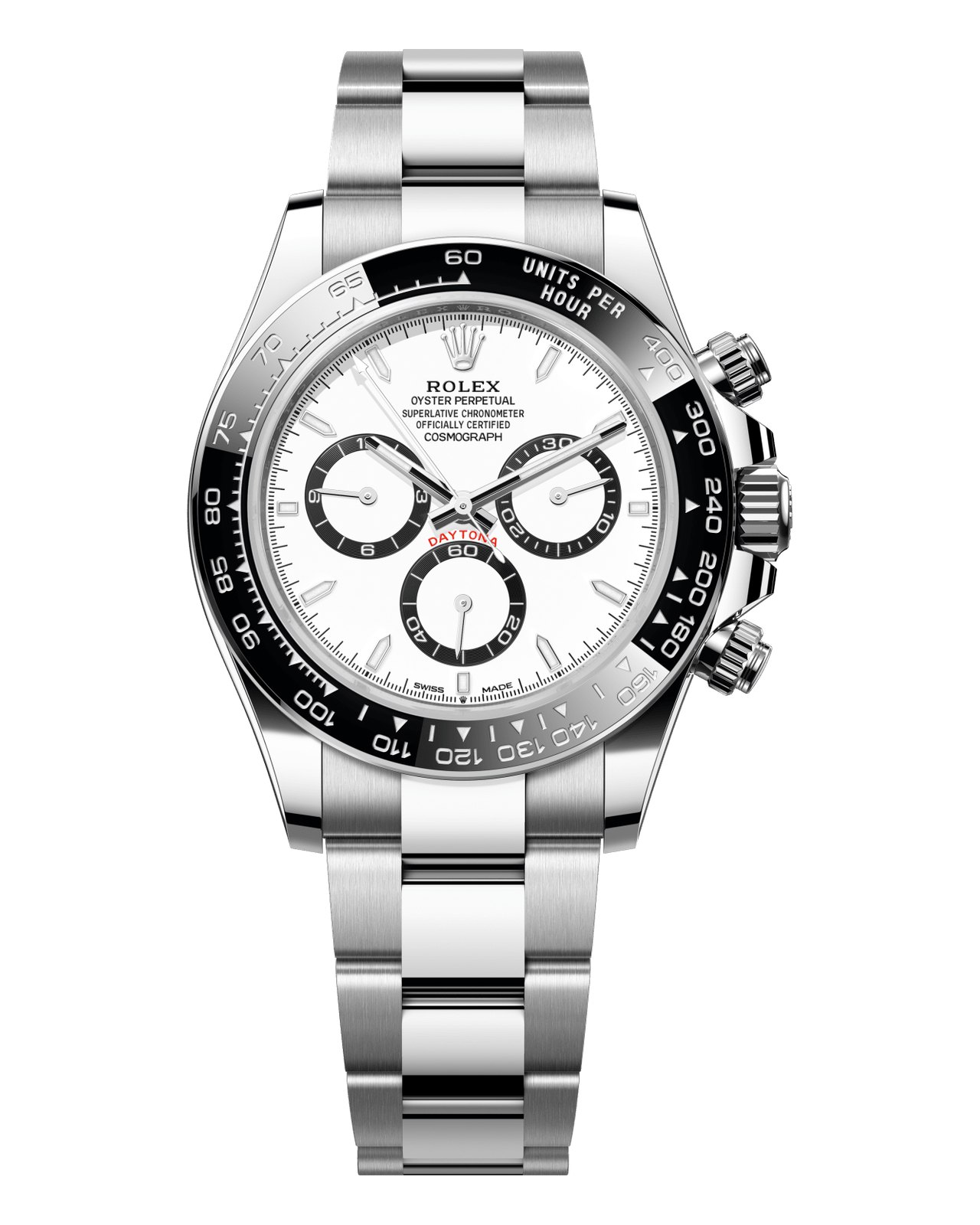 Rolex Cosmograph Daytona 126500LN with white dial